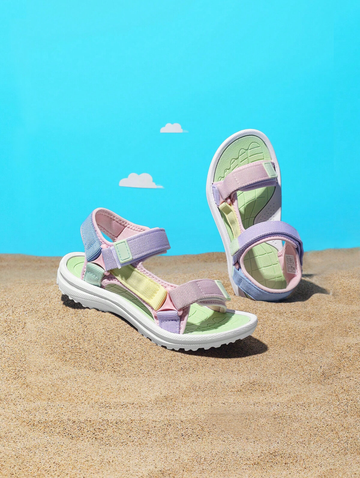 Kids' Sporty Summer Sandals - Quick-Dry, Anti-Slip EVA Outsole - Image 1