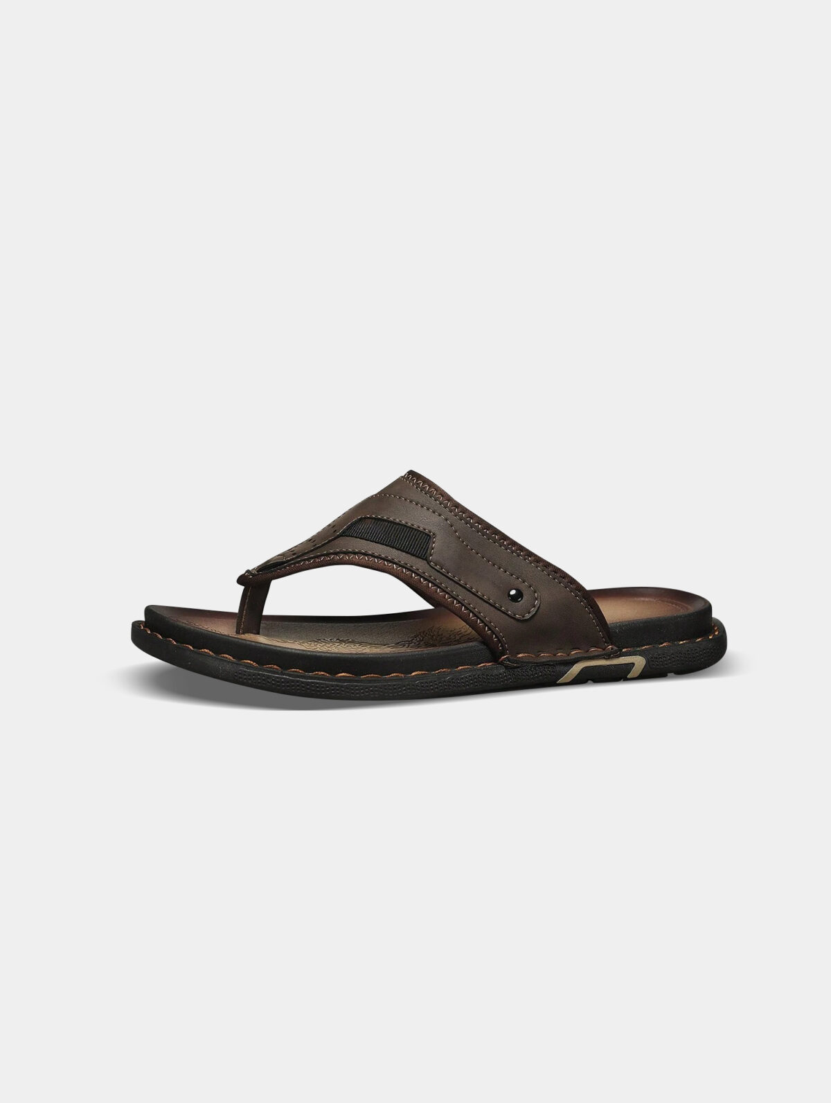 Men's Arabic-Style Flip Flops - Retro Pattern, Non-Slip EVA - Image 2